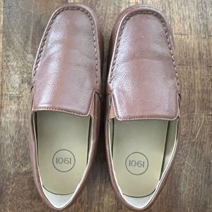 1901 Loafer Cognac Faux Leather Kids 2.5